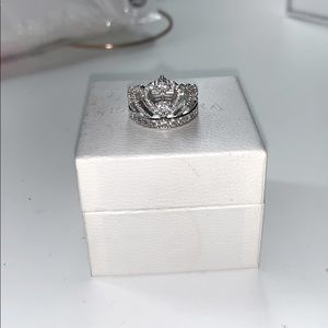 Pandora princess size 6 ring $50